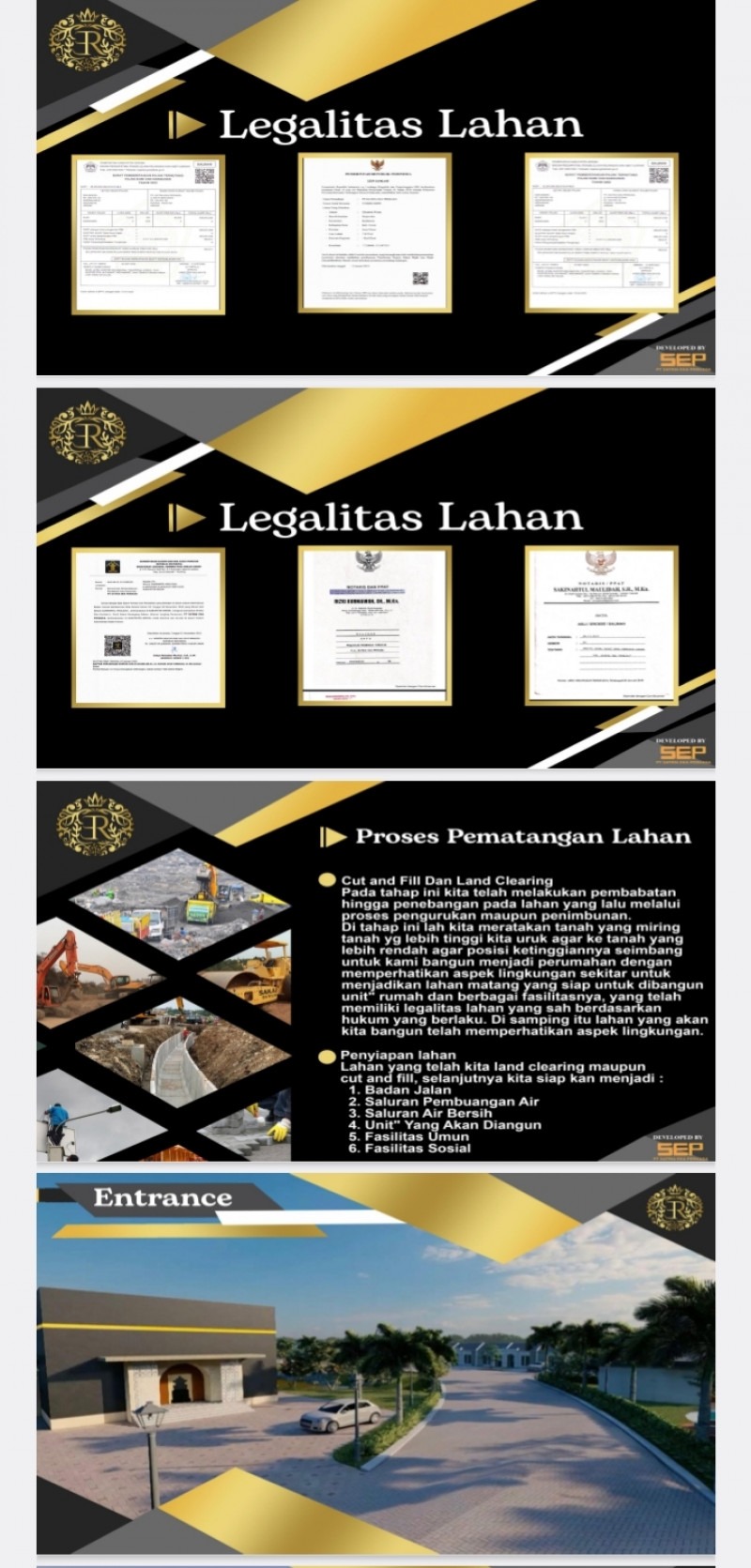 First slide