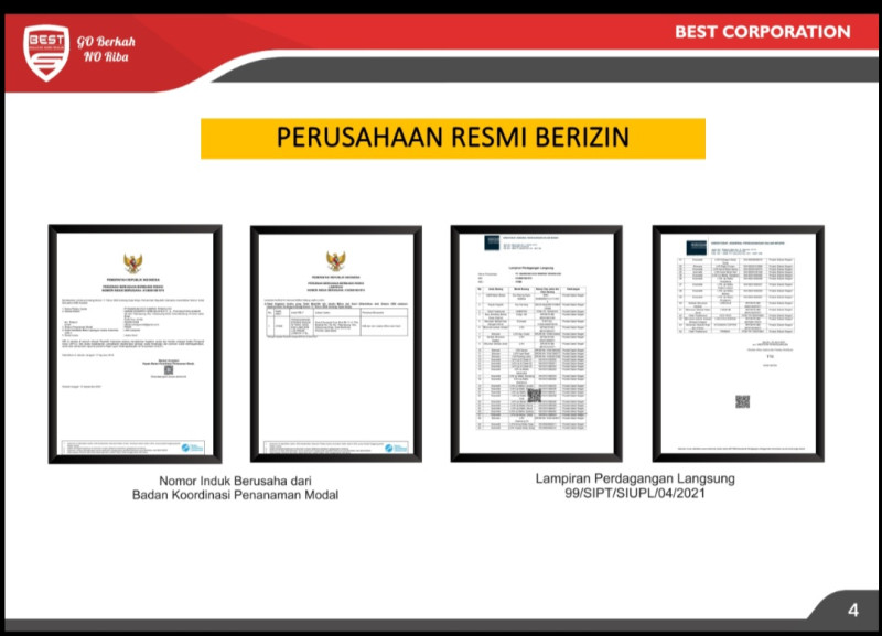 First slide