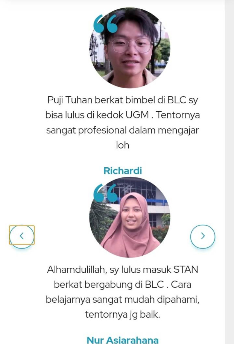 First slide