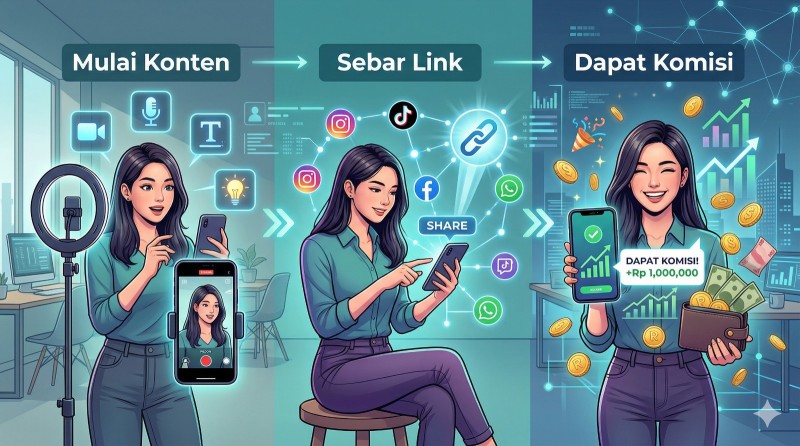 Langkah mulai affiliate marketing